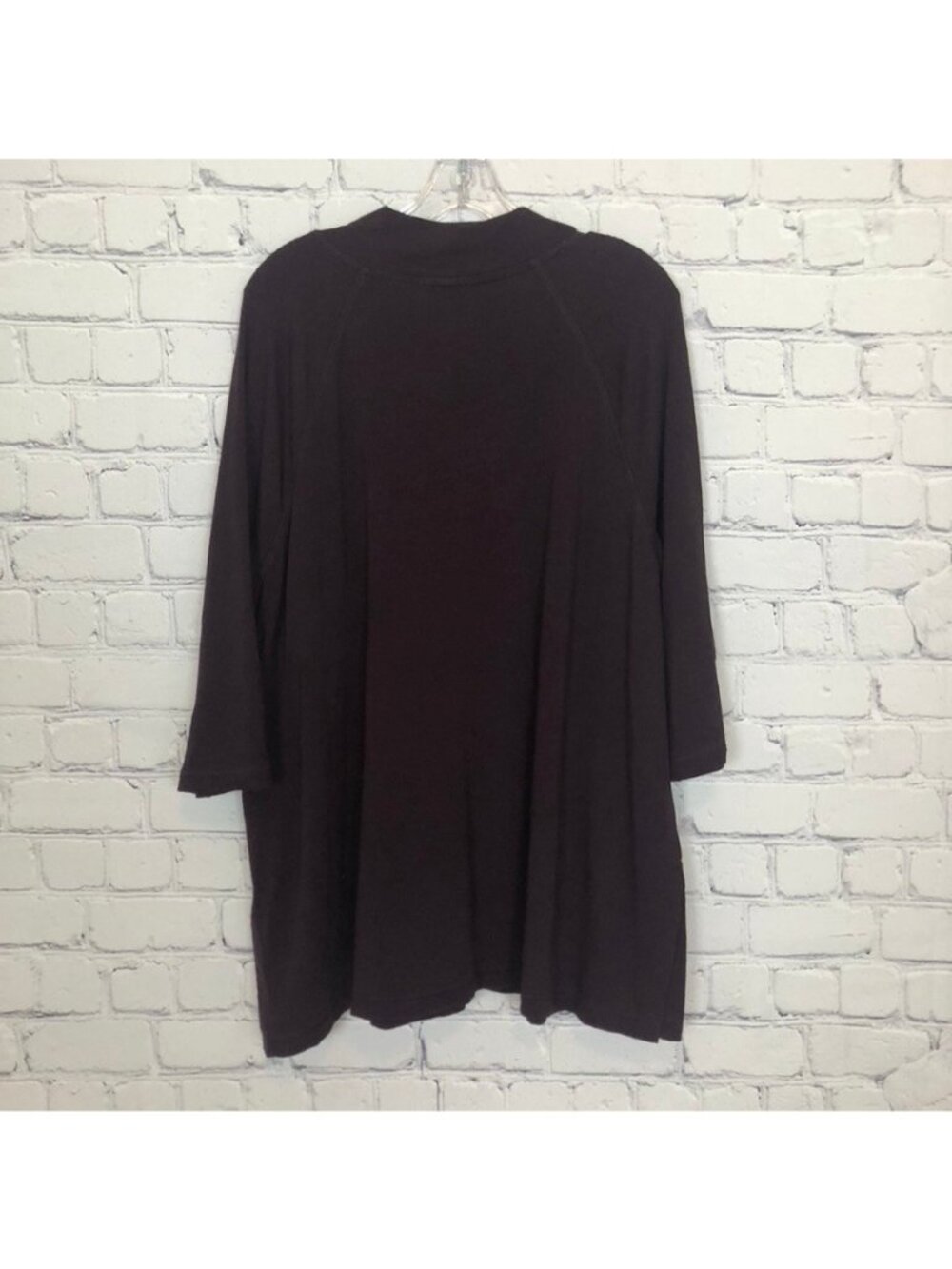 J Jill Pure Jill Affinity French Terry Pullover Top Size XL Purple - Picture 4 of 7